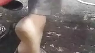 منتفخ حلمات تشيكي في سن المراهقة مفلس